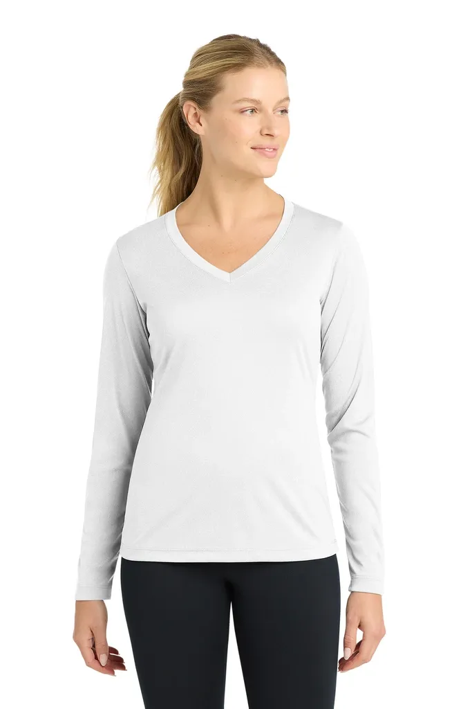 Sport-Tek® Women's Long Sleeve PosiCharge® Competitor V-Neck Tee. LST353LS - additional view 7