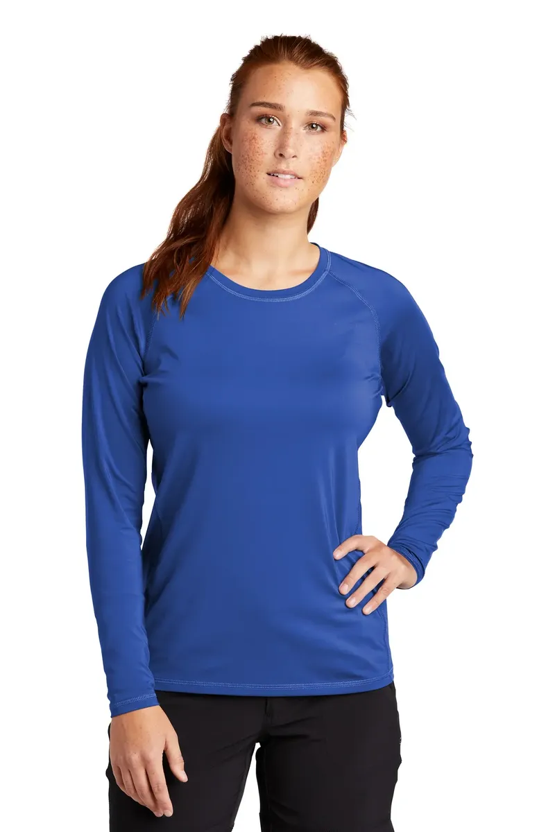 Sport-Tek ® Women's Long Sleeve Rashguard Tee. LST470LS - additional view 1