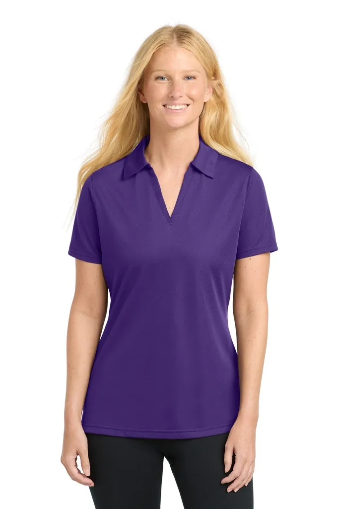 Sport-Tek® Women's PosiCharge® Active Textured Polo. LST690 - additional view 3
