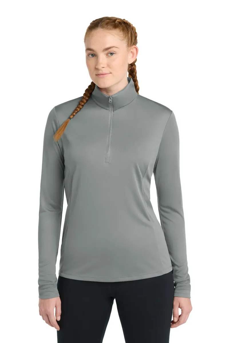 Sport-Tek® Women's PosiCharge® Competitor 1/4-Zip Pullover. LST357 - additional view 2