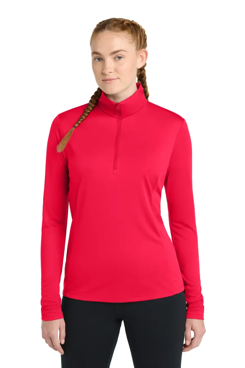 Sport-Tek® Women's PosiCharge® Competitor 1/4-Zip Pullover. LST357 - additional view 3
