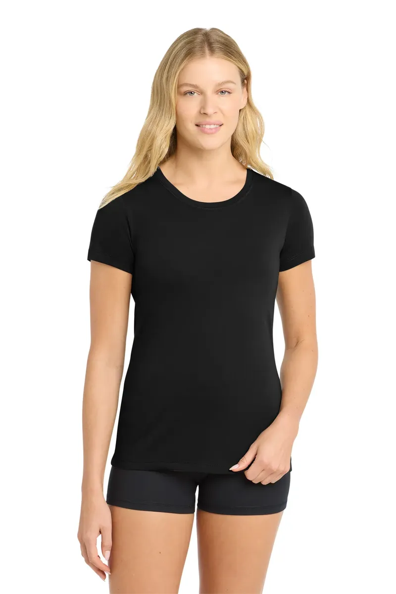 Sport-Tek® Women's PosiCharge® Competitor Cotton Touch Scoop Neck Tee. LST450