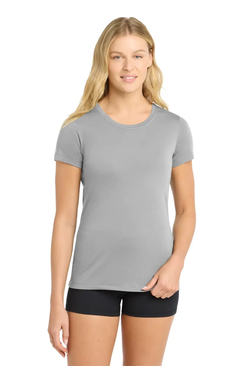 Sport-Tek® Women's PosiCharge® Competitor Cotton Touch Scoop Neck Tee. LST450 - additional view 3