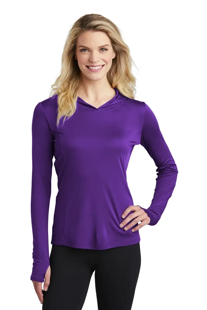 Sport-Tek ® Women's PosiCharge ® Competitor  Hooded Pullover. LST358 - additional view 1