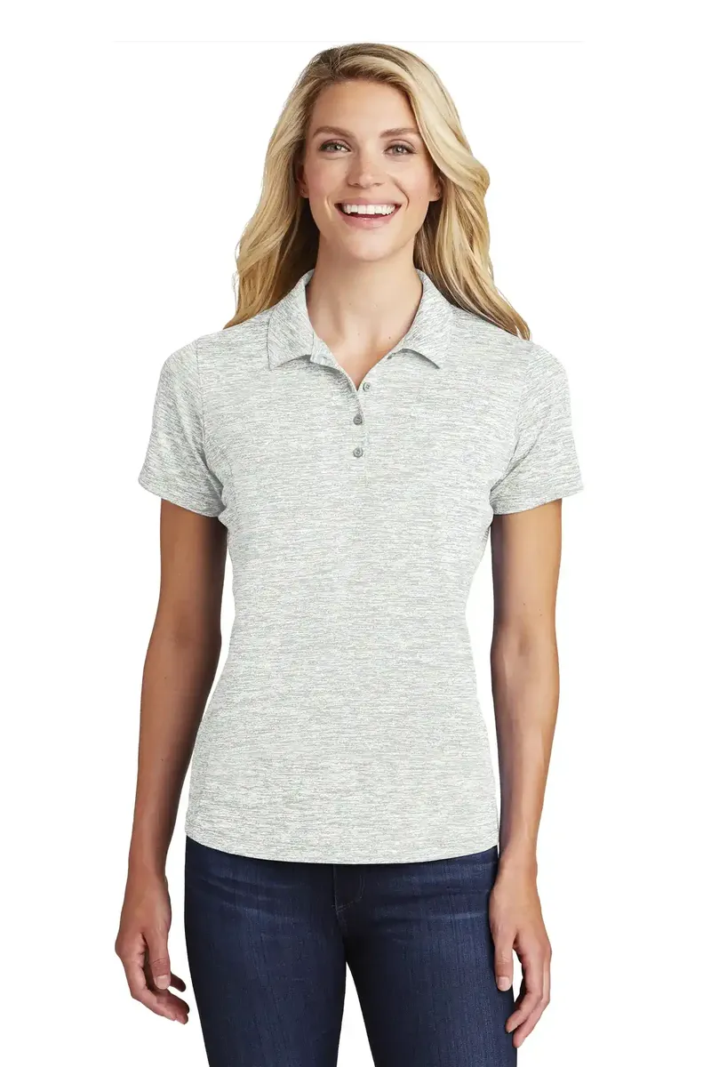 Sport-Tek ® Women's PosiCharge ® Electric Heather Polo. LST590 - additional view 4