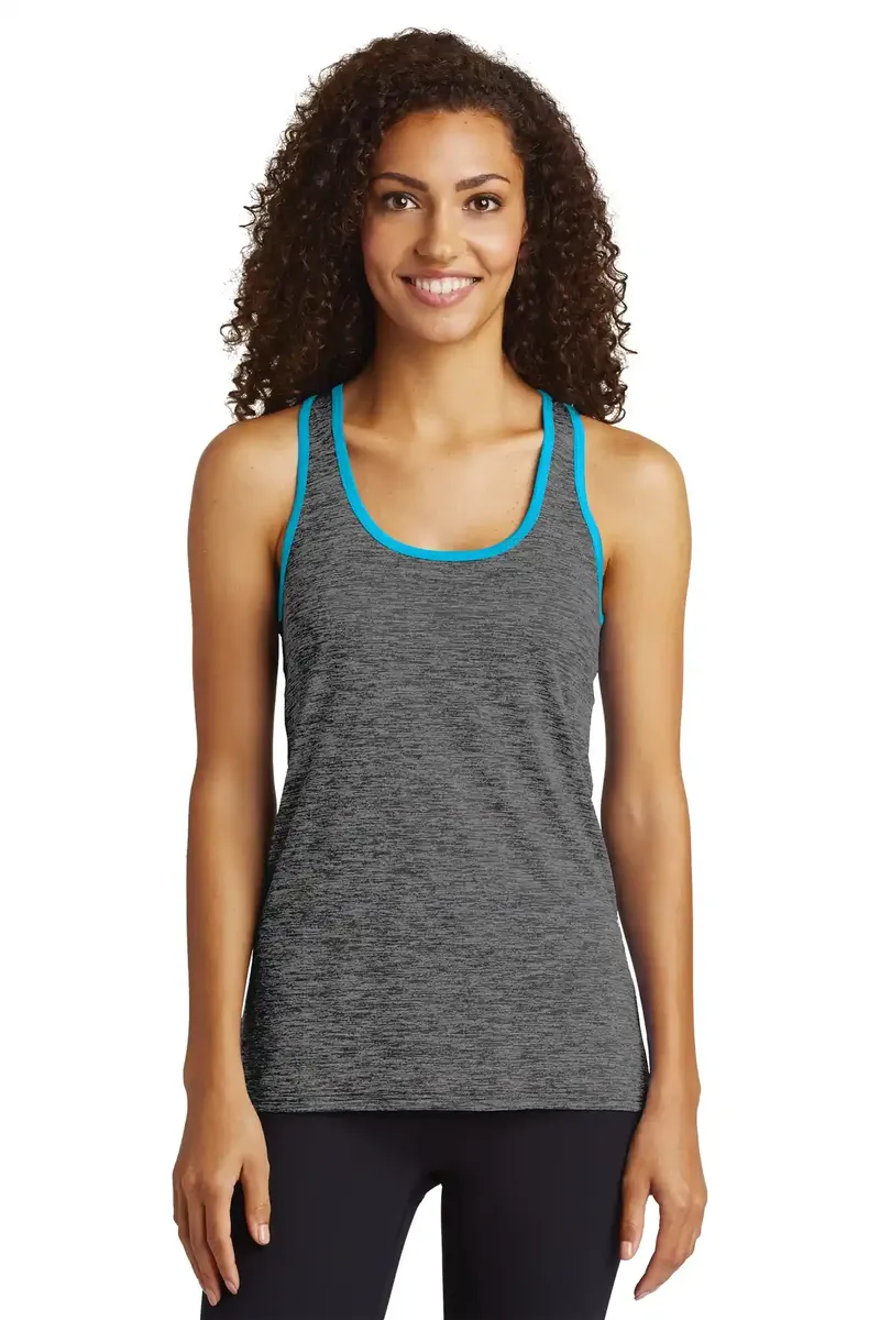 Sport-Tek ® Women's PosiCharge ® Electric Heather Racerback Tank. LST396 - additional view 4