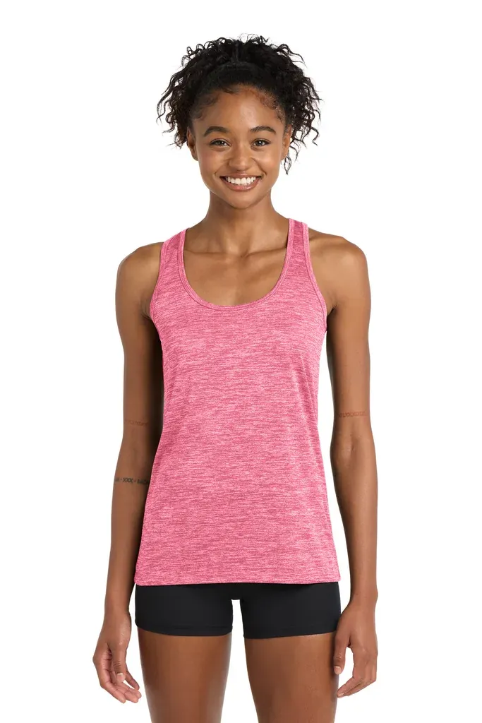 Sport-Tek ® Women's PosiCharge ® Electric Heather Racerback Tank. LST396