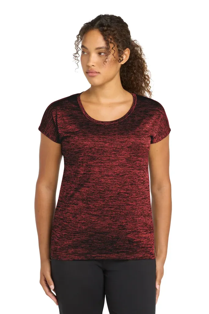 Sport-Tek® Women's PosiCharge® Electric Heather Sporty Tee. LST390 - additional view 4