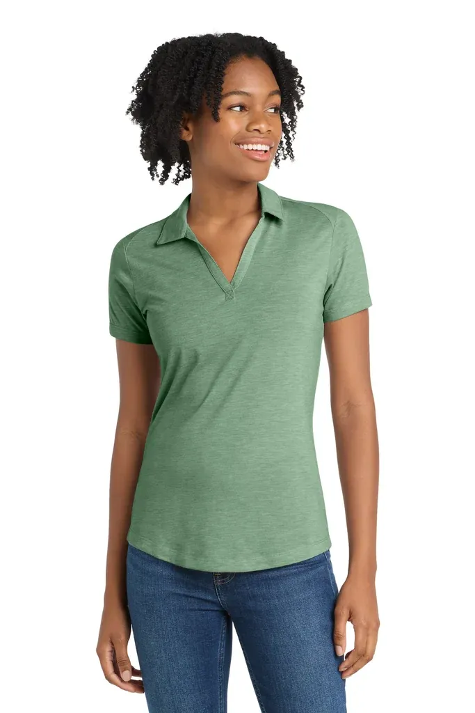 Sport-Tek ® Women's PosiCharge ® Tri-Blend Wicking Polo. LST405 - additional view 7