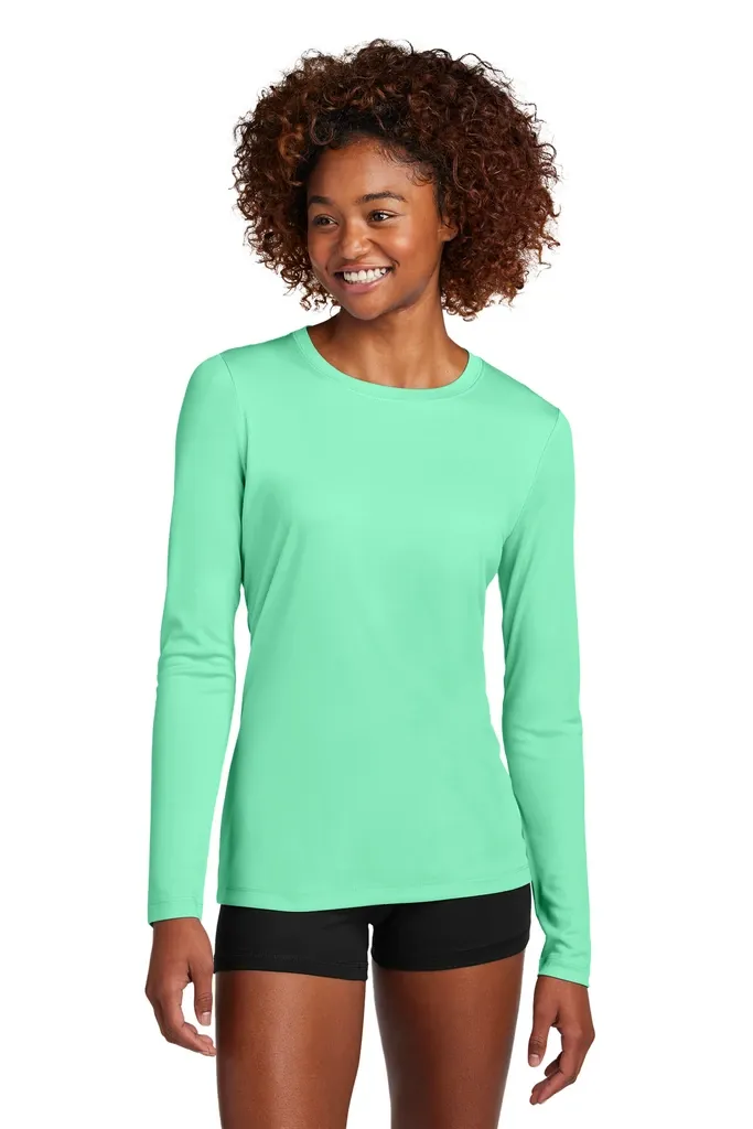 Sport-Tek® Women's Posi-UV® Pro Long Sleeve LST420LS - additional view 2
