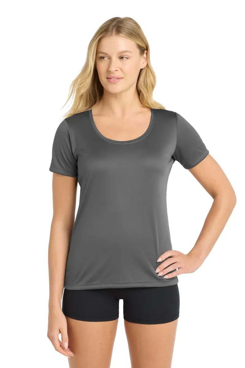 Sport-Tek ® Women's Posi-UV® Pro Scoop Neck Tee. LST420 - additional view 4