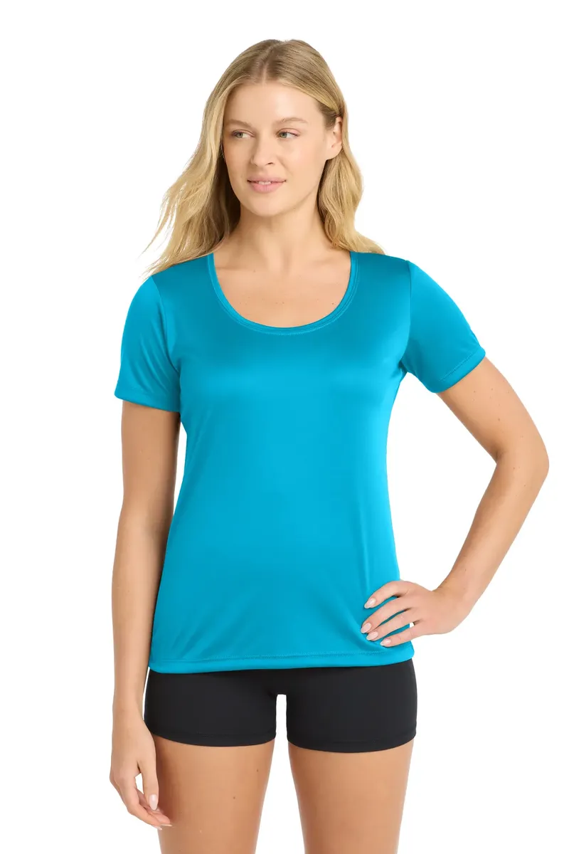 Sport-Tek ® Women's Posi-UV® Pro Scoop Neck Tee. LST420 - additional view 7