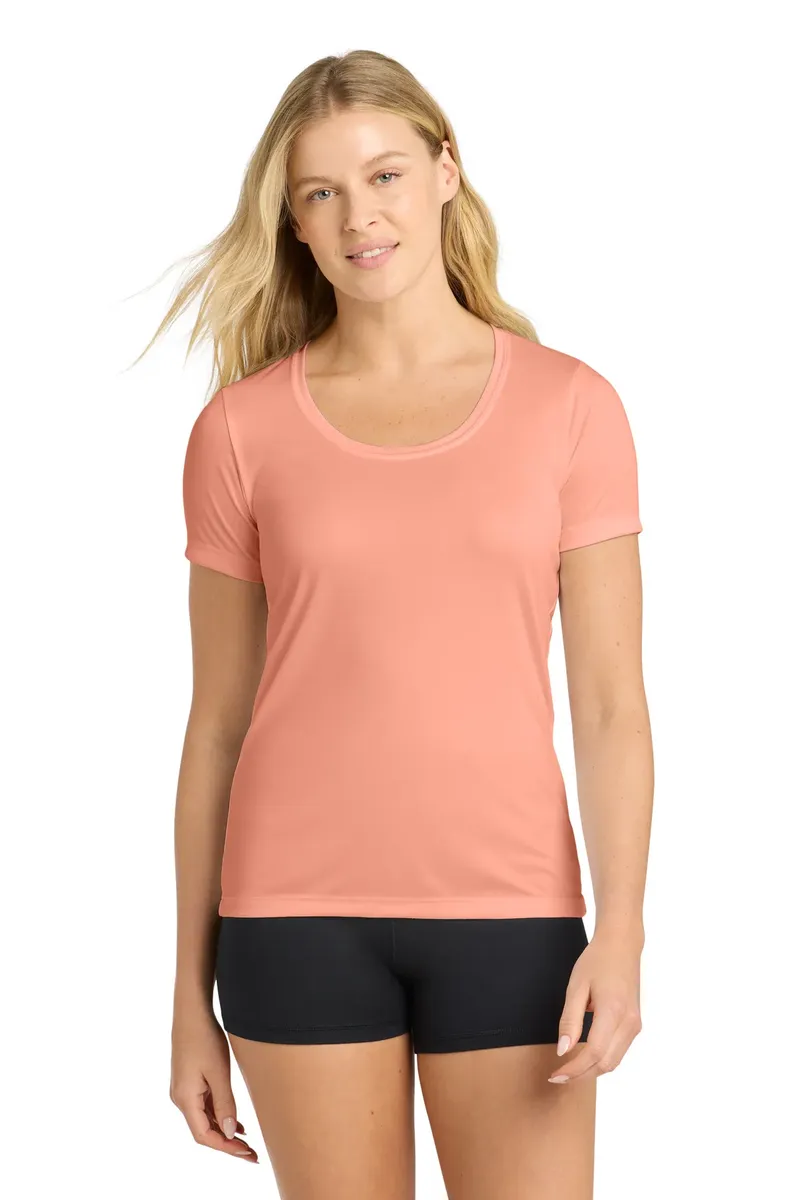 Sport-Tek ® Women's Posi-UV® Pro Scoop Neck Tee. LST420 - additional view 8