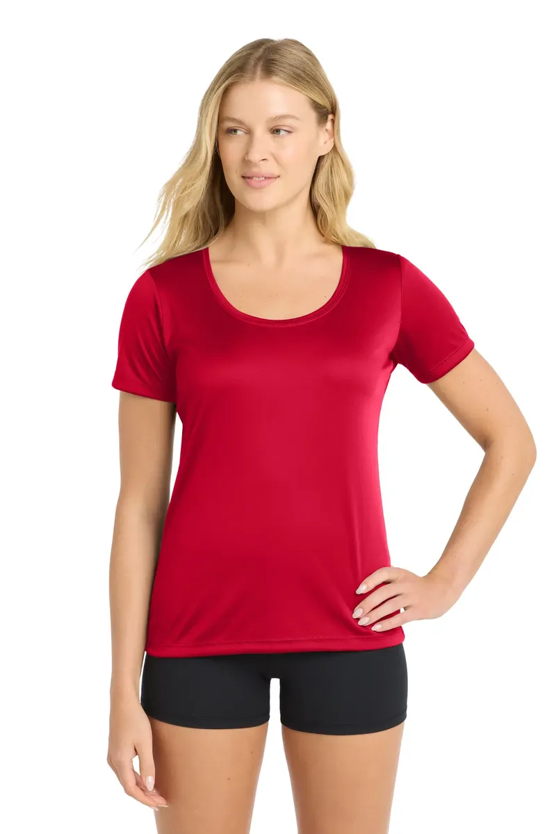 Sport-Tek ® Women's Posi-UV® Pro Scoop Neck Tee. LST420 - additional view 6