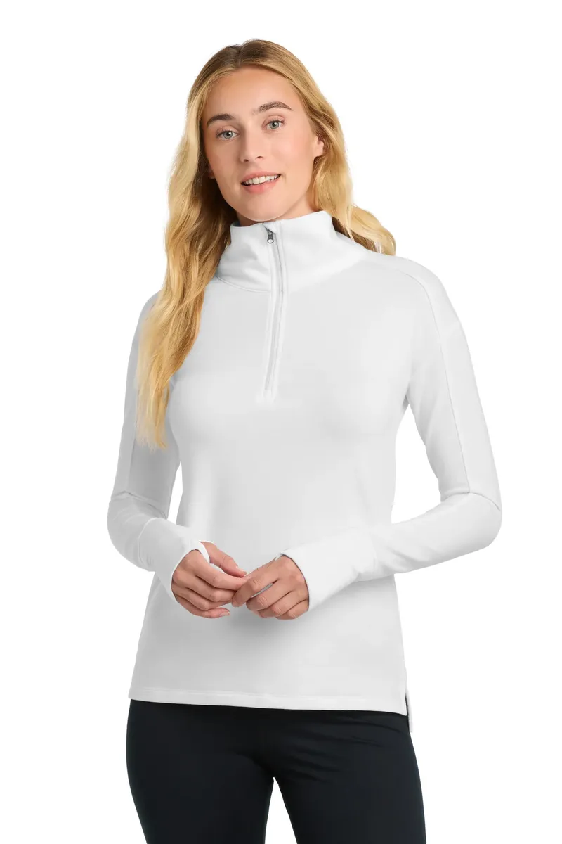 Sport-Tek® Women's Sport-Wick® Flex Fleece 1/4-Zip. LST561 - additional view 2
