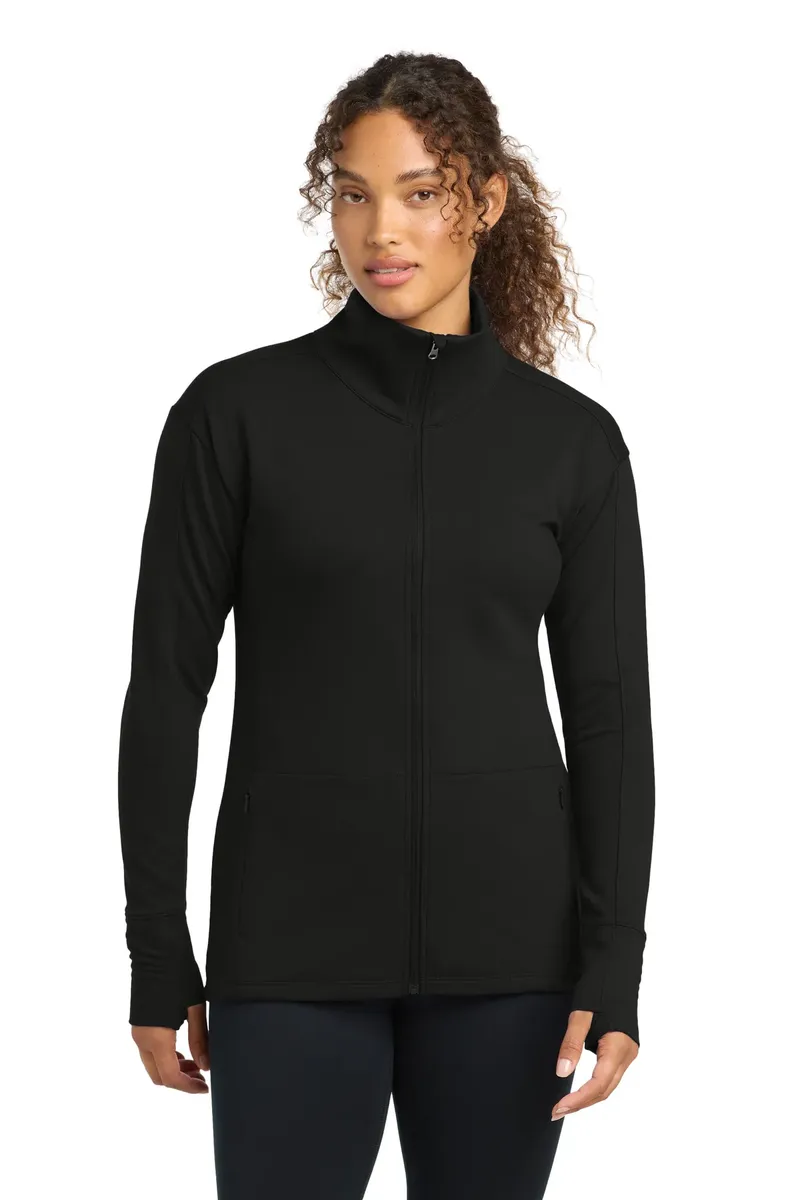 Sport-Tek® Women's Sport-Wick® Flex Fleece Full-Zip. LST560 - additional view 3