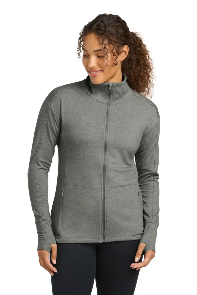 Sport-Tek® Women's Sport-Wick® Flex Fleece Full-Zip. LST560 - additional view 4