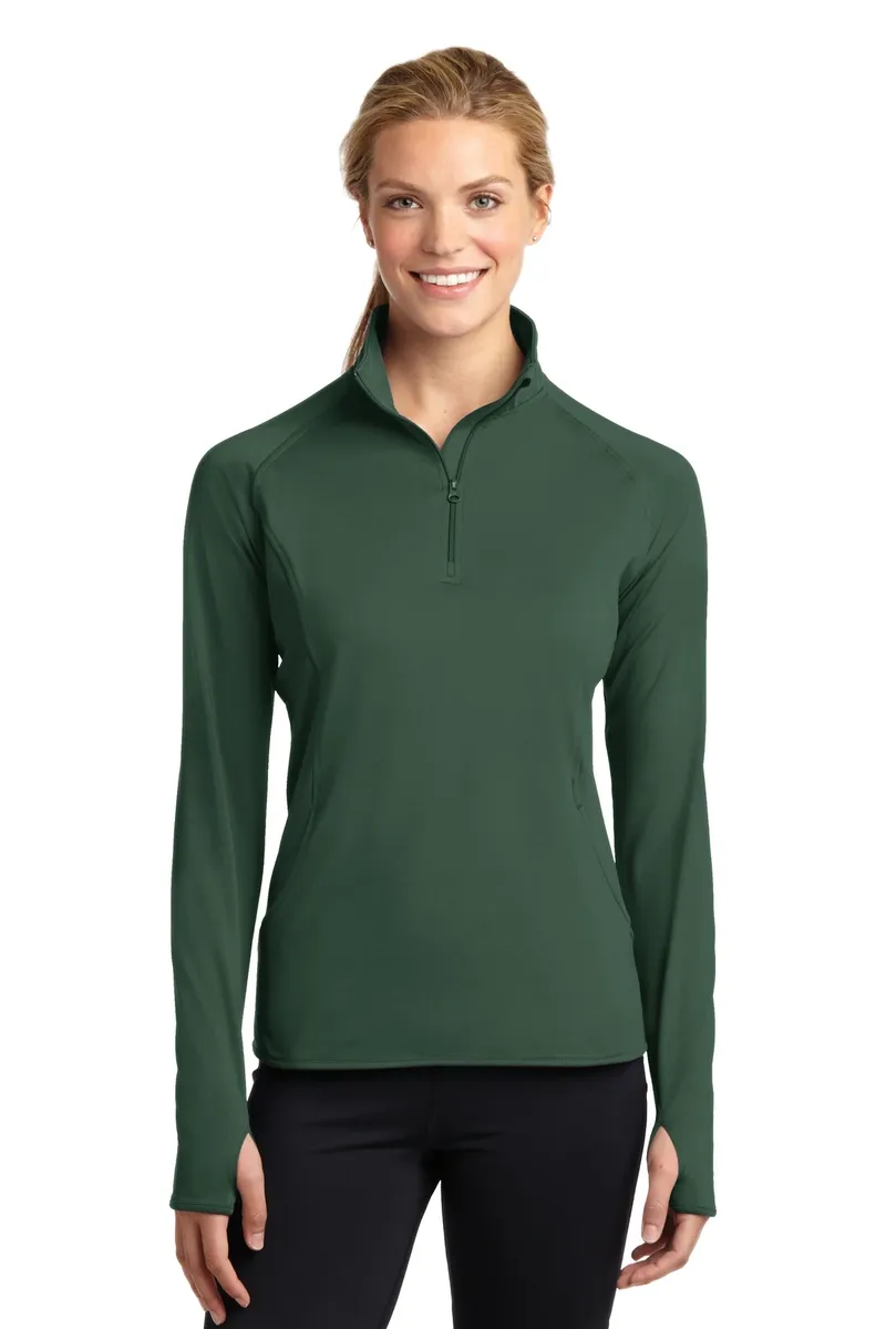 Sport-Tek® Women's Sport-Wick® Stretch 1/4-Zip Pullover. LST850 - additional view 14