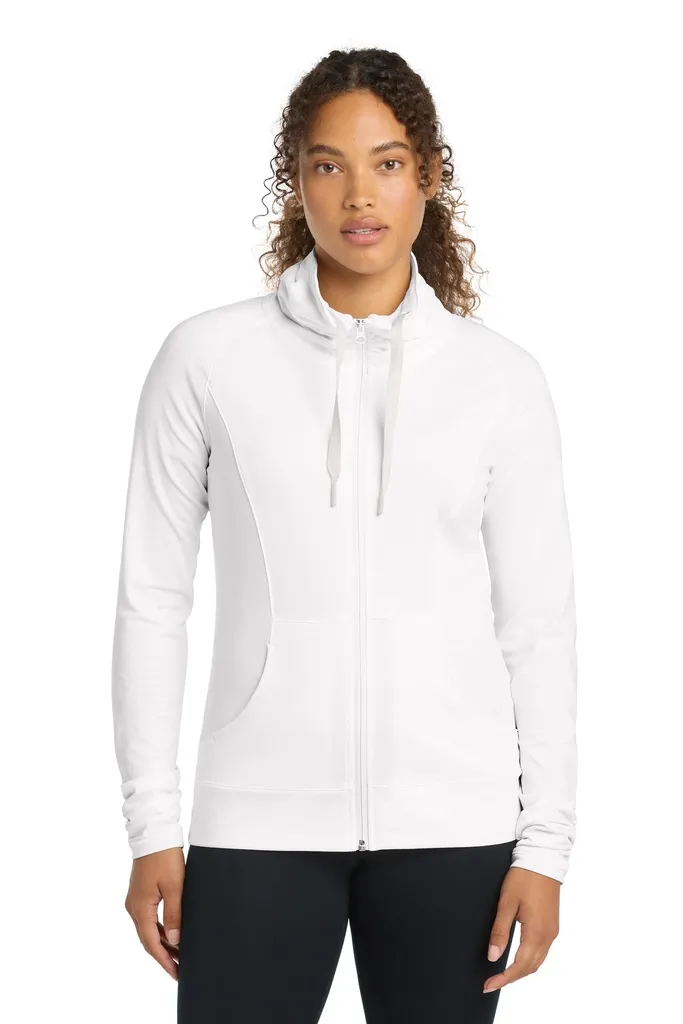 Sport-Tek® Women's Sport-Wick® Stretch Full-Zip Jacket. LST852 - additional view 4