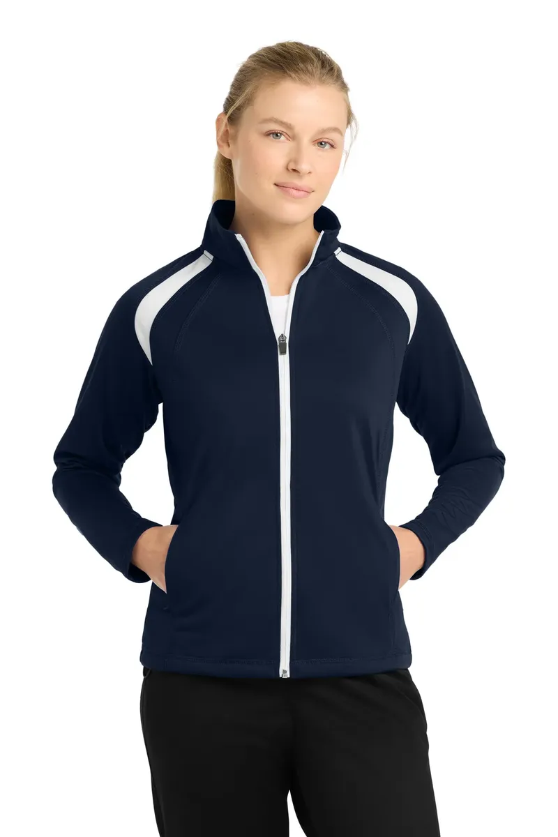 Sport-Tek® Women's Tricot Track Jacket. LST90 - additional view 3