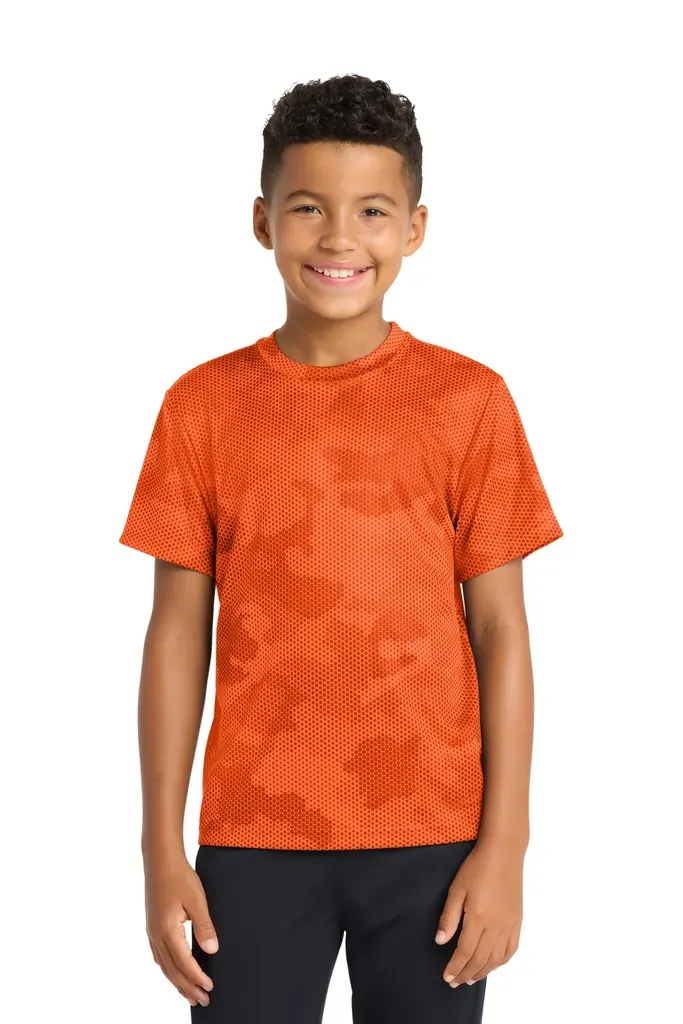 Sport-Tek® Youth CamoHex Tee. YST370 - additional view 10