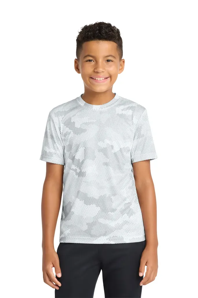 Sport-Tek® Youth CamoHex Tee. YST370 - additional view 7