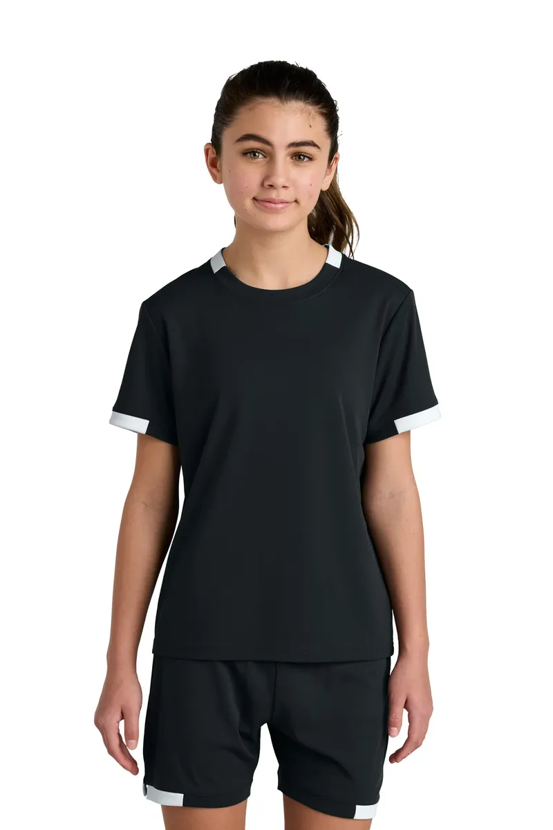 Sport-Tek® Youth Club Short Sleeve Crew YST440 - additional view 4