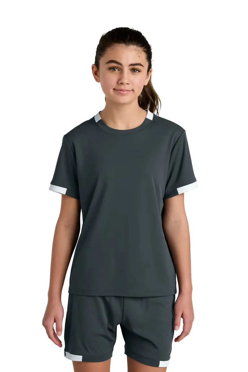 Sport-Tek® Youth Club Short Sleeve Crew YST440 - additional view 11