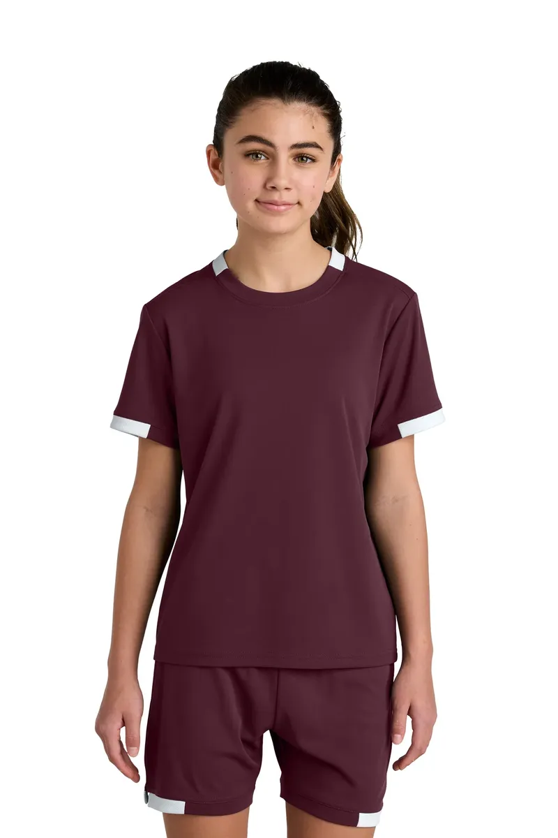 Sport-Tek® Youth Club Short Sleeve Crew YST440 - additional view 7