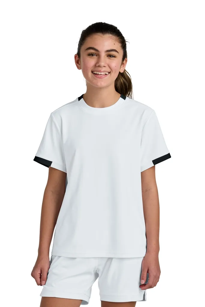 Sport-Tek® Youth Club Short Sleeve Crew YST440 - additional view 8