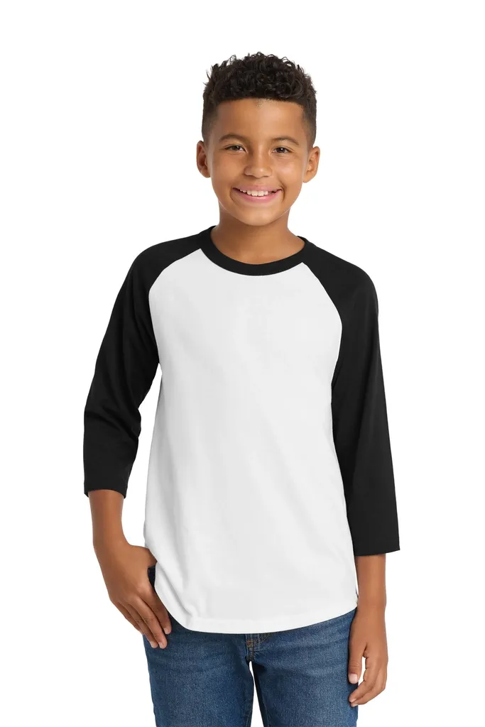 Sport-Tek® Youth Colorblock Raglan Jersey.  YT200 - additional view 10