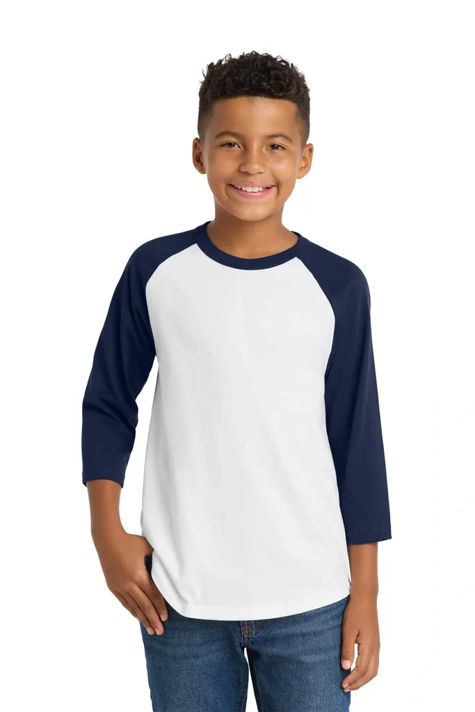 Sport-Tek® Youth Colorblock Raglan Jersey.  YT200 - additional view 11