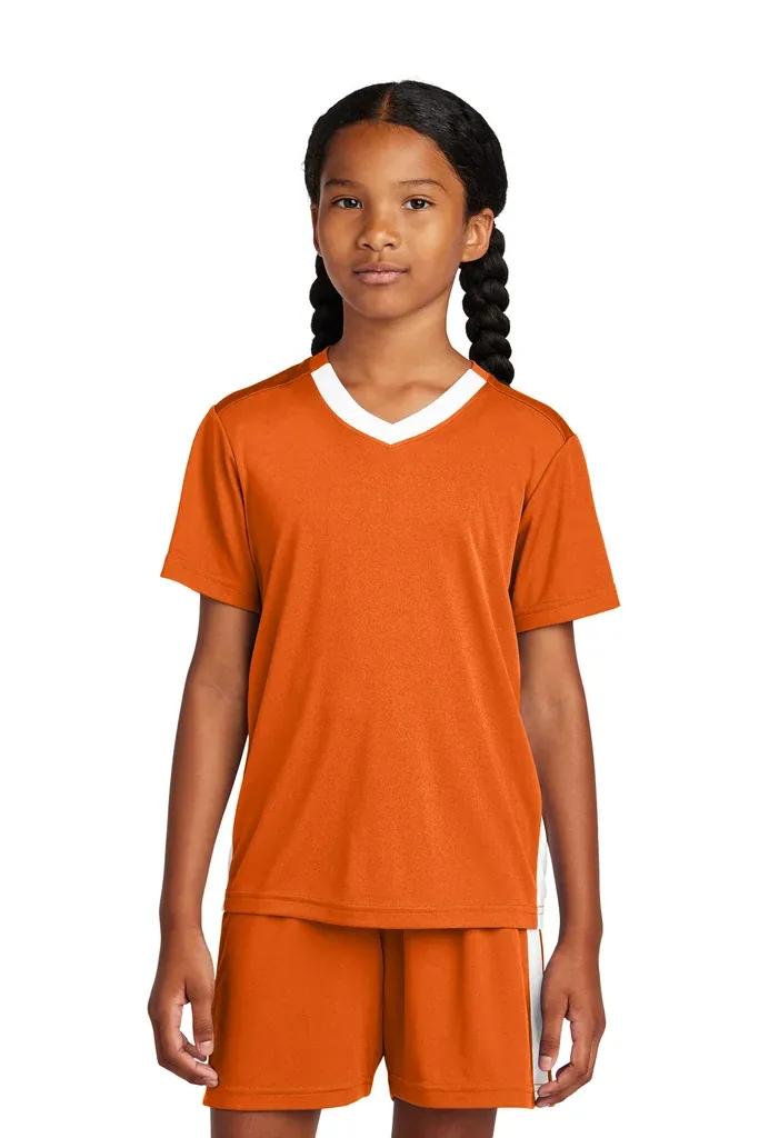 Sport-Tek® Youth Competitor United V-Neck YST101 - additional view 11