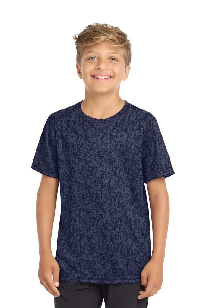 Sport-Tek ® Youth Digi Camo Tee. YST460 - additional view 1