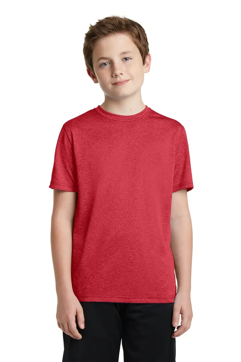 Sport-Tek® Youth Heather Contender Tee. YST360 - additional view 2