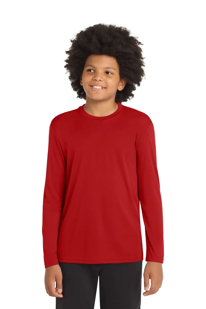 Sport-Tek® Youth Long Sleeve PosiCharge® Competitor Tee. YST350LS - additional view 6