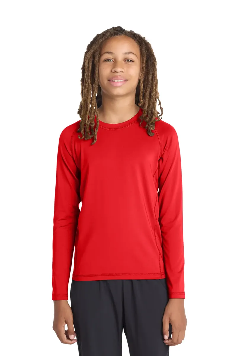Sport-Tek ® Youth Long Sleeve Rashguard Tee. YST470LS - additional view 4