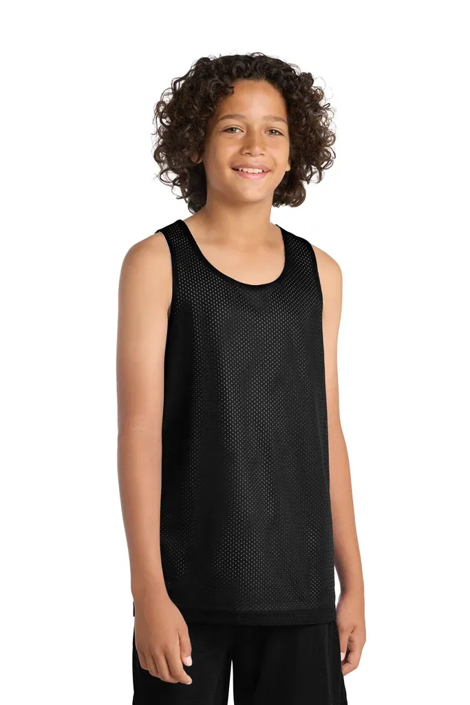 Sport-Tek® Youth PosiCharge® Classic Mesh Reversible Tank. YST500 - additional view 8