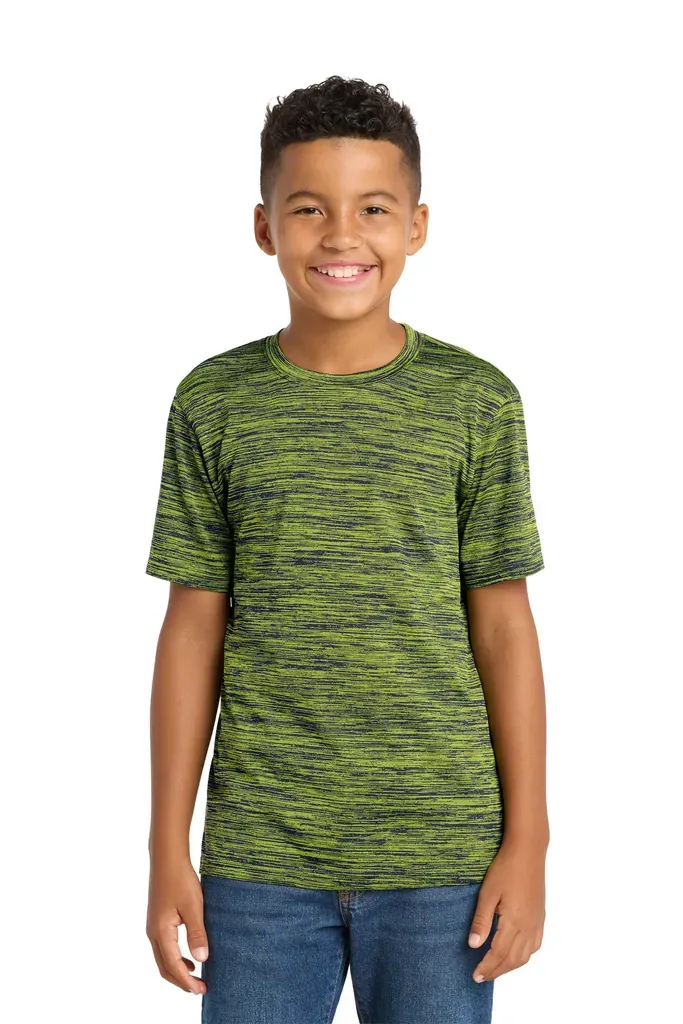 Sport-Tek® Youth PosiCharge® Electric Heather Tee. YST390 - additional view 5