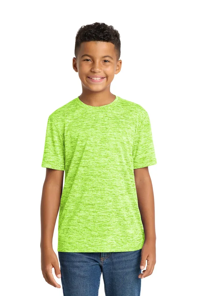 Sport-Tek® Youth PosiCharge® Electric Heather Tee. YST390 - additional view 3