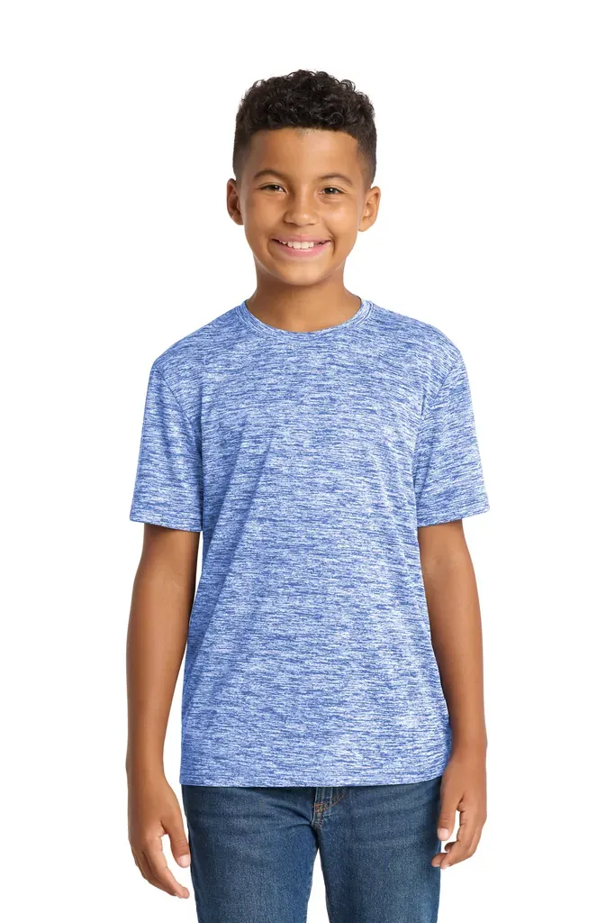 Sport-Tek® Youth PosiCharge® Electric Heather Tee. YST390 - additional view 1