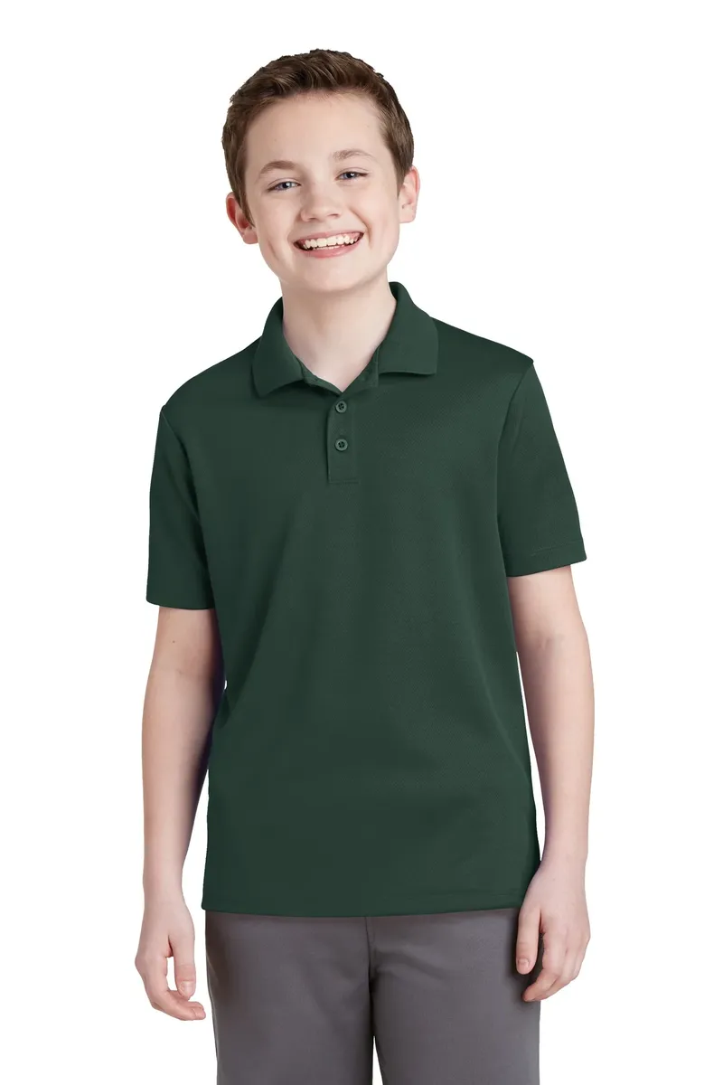 Sport-Tek® Youth PosiCharge® RacerMesh® Polo. YST640 - additional view 4