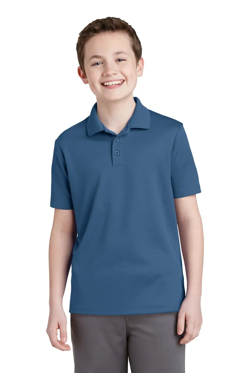 Sport-Tek® Youth PosiCharge® RacerMesh® Polo. YST640 - additional view 5