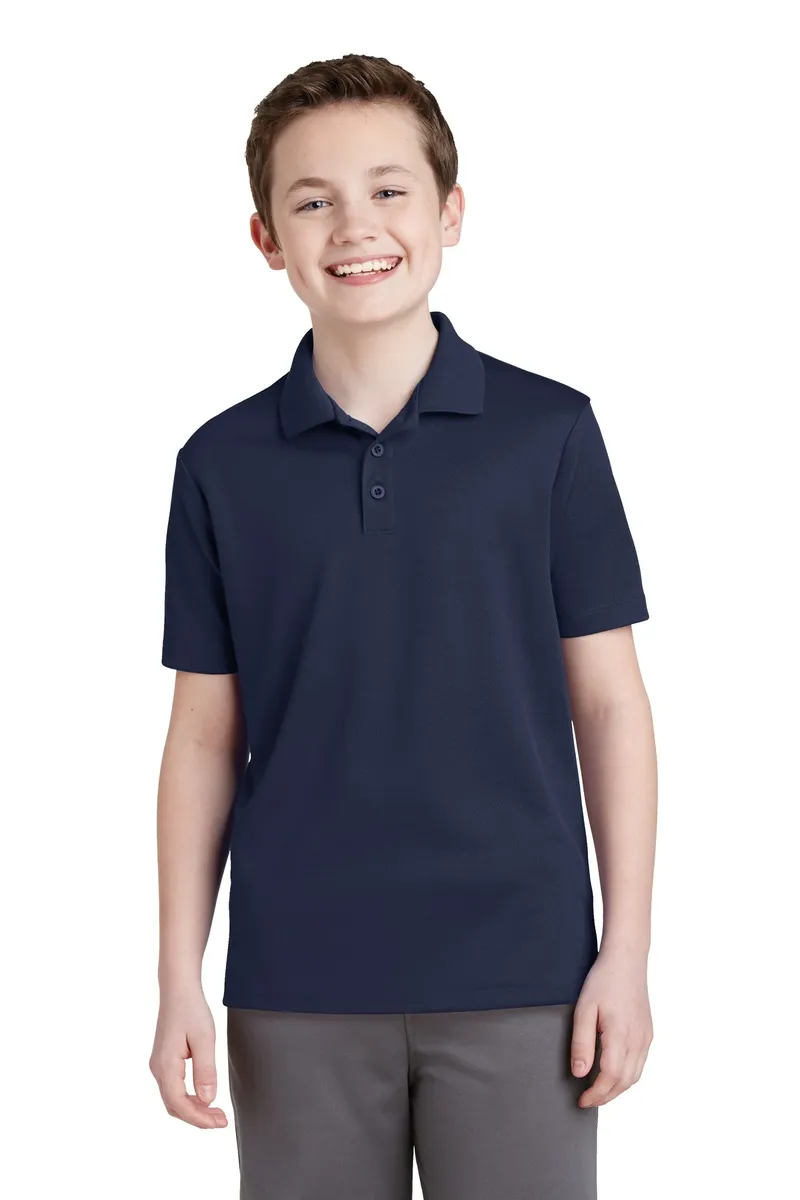 Sport-Tek® Youth PosiCharge® RacerMesh® Polo. YST640 - additional view 8