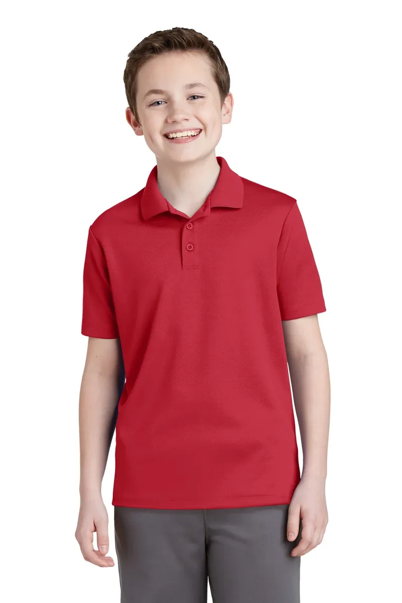 Sport-Tek® Youth PosiCharge® RacerMesh® Polo. YST640 - additional view 3