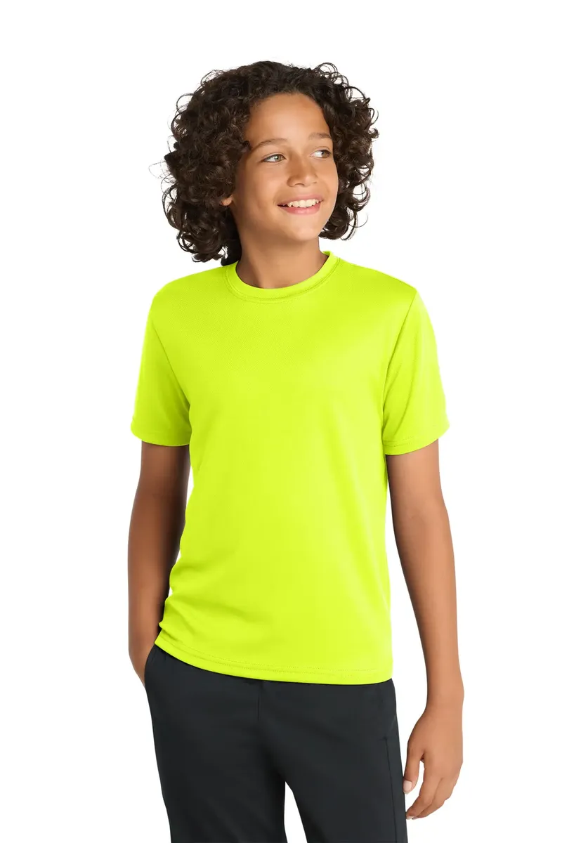 Sport-Tek® Youth PosiCharge® RacerMesh® Tee. YST340 - additional view 4