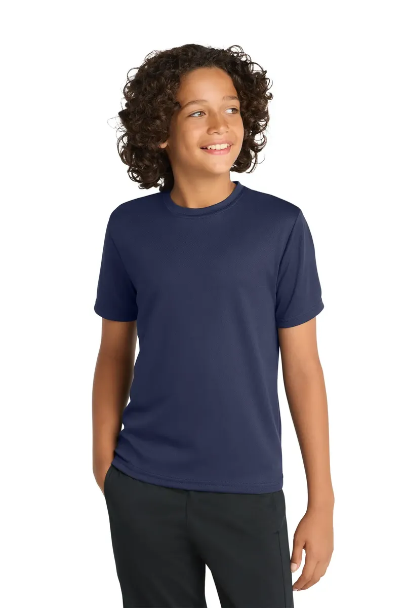 Sport-Tek® Youth PosiCharge® RacerMesh® Tee. YST340 - additional view 3
