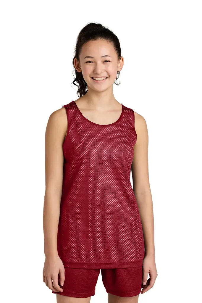 Sport-Tek® Youth PosiCharge® Reversible Mesh Tank YST5000 - additional view 1