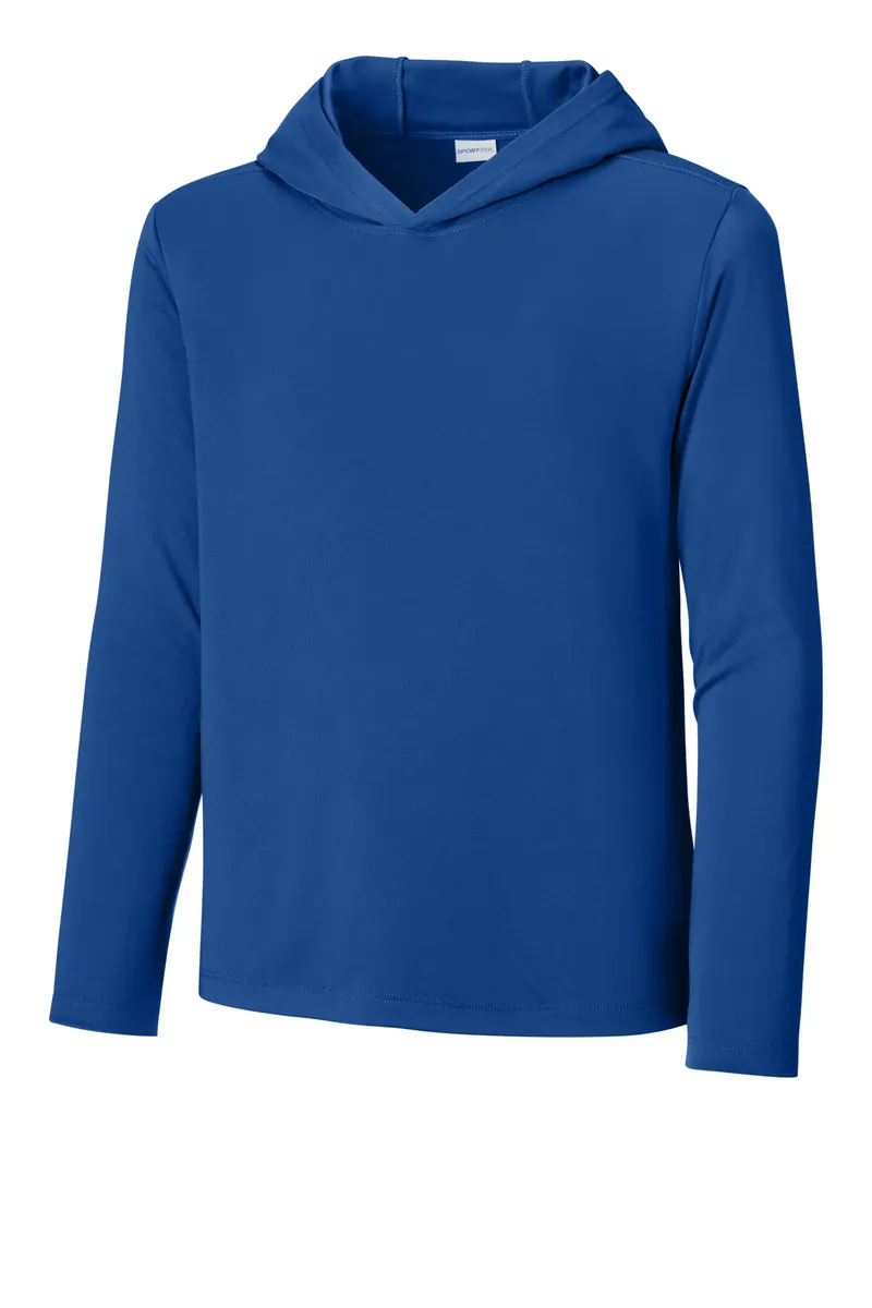 Sport-Tek® Youth Posi-UV® Pro Long Sleeve Hoodie YST420LSH - additional view 4