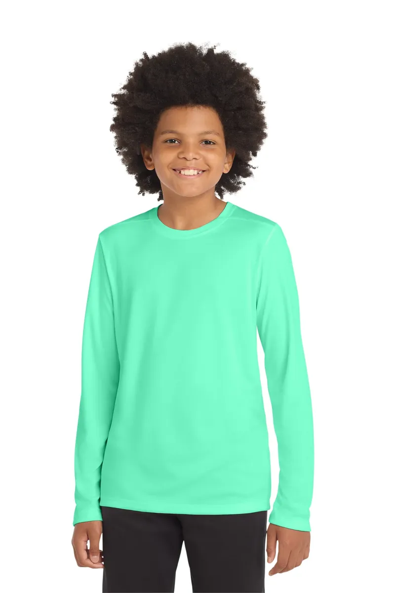 Sport-Tek ® Youth Posi-UV® Pro Long Sleeve Tee. YST420LS - additional view 5